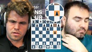 Magnus Carlsen BEATS Mamedyarov in 18 MOVES After a RISKY OPENING by Mamedyarov!