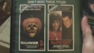 British Horror VHS on Roadshow Home Video