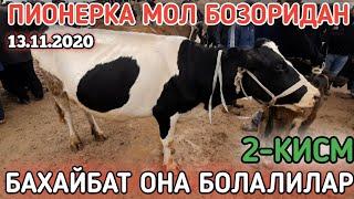 ПИОНЕРКА МОЛ БОЗОРИ НАРХЛАРИ 2020 13НОЯБР 2-КИСМ PIONERKA MOL BOZORI NARXLARI SIGIRLAR ONA BOLALILAR