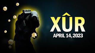 Xur Location & Loot - April 14, 2023 / 4-14-23 (All 3 Classes) [Destiny 2]