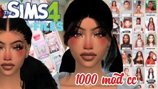 1000 mod cc clothes {The Sims 4}