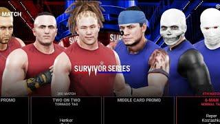 Survivor Series 2022. Set & Kostyashka & Letun vs. K.O. & Starina & Faraon