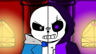 Suddenchange!Sans vs EPIC!Sans(animation)