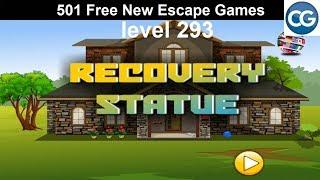 [Walkthrough] 501 Free New Escape Games level 293 - Recovery statue - Complete Game