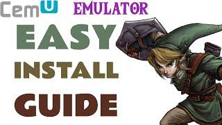 *GRATIS* Wii U Spiele auf dem PC spielen in 2024 |Cemu Emulator INSTALATION & SETUP GUIDE (Deutsch)