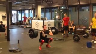 Clean & Jerk: 125 x 1 rep by Oscar Andersson