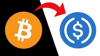 How to Convert Bitcoin (BTC) to USDC on Coinbase | BTC to USDC