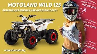 Motoland wild 125. Квадроцикл для ребенка, подростка или для взрослого? Купить квадроцикл в Минске.