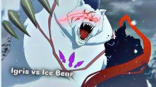 Shadow warrior Igris(Sung Jinwoo)vs Ice Bear~ Solo Leveling Season 2Arise from the Shadow episode 1