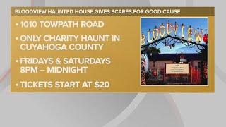 Bloodview Haunted House in Broadview Heights scaring visitors during spooky season