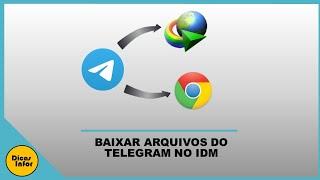 COMO BAIXAR ARQUIVOS DO TELEFRAM NO IDM OU NAVEGADOR