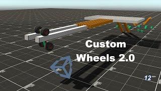 Unity 3d custom wheel colliders 2.0 ( Not raycast based)