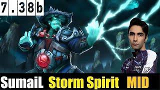  Sumail [Storm Spirit] MID 7.38B - DOTA 2 HIGHEST MMR MATCH#sumail  #dota2gameplay  #dota2