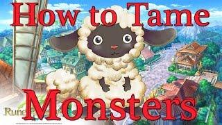 Rune Factory 4: How To Tame and Use Monsters