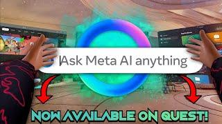 Meta AI Works Well On Quest 3!| Full Walkthrough