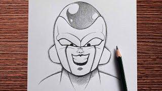 How to draw Frieza | Easy pencil sketch