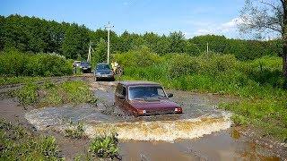 НИВА может ВСЁ?! БИТВА против Военного УАЗА, Pajero Sport, Ford Ranger OFF ROAD