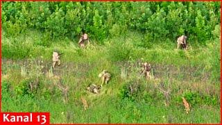 They fled, abandoning their wounded and killed fellow soldiers-Ukrainians entering Russian positions