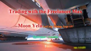 Star Citizen Movie - Trading with the Freelancer MAX - Moon Yela (ArcCorp Mining Area 157