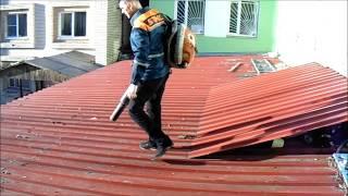 Ремонт воздуходувки STIHL BR 500.  Испытания