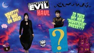 GOTH CLOTHES RETAIL HAUL - NECESSARY EVIL SALE FROM GOTHIC STYLE ITEMS - APR 2022