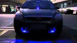 RGB LED strobe light