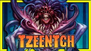 EL DIOS DE LAS MENTIRAS: LORE DE TZEENTCH