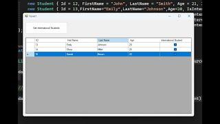 C# DataGridView: How to Filter Data with Checkbox Selection