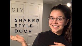 DIY Shaker Door - Easy and Affordable Doors