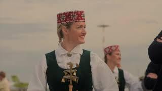 Gatve Dance on the Runway of Riga Airport