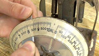 Making New Dial for Antique Kitchen Scale