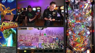 GODZILLA PINBALL 1.0 CODE w/ Keith Elwin and Rick!!!