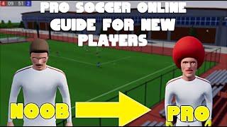 Pro Soccer Online Tutorial #1 | Basics | Cristiano