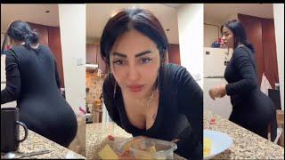 روتيني اليومي نار #مطبخ ساخن خطير  #تنظيف #منزلي #مطبخ روتين #routini #alyawmi #روتيني #لايف