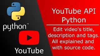 Python YouTube API getting started