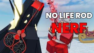 Roblox FISCH No Life Rod NERF DRAMA