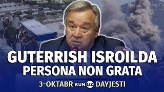 Isroilning Livandagi yo‘qotishlari va Rossiyadagi aksilmigrant qonunlar — 3-oktabr dayjesti