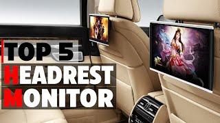 Top 5 Best Car Headrest Monitor Review (2024)