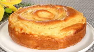 Kuchen in 5 Minute! Apfelkuchen wie ein HURRIKAN schmilzt im Mund! Jeder sucht nach diesem Rezept!