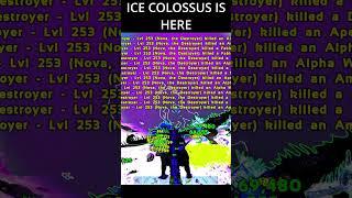 Ice Colossus Titan Is Finally Here #gaming #funny #shorts #viralvideo