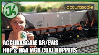 Perfection in Miniature? Accurascale BR / EWS HAA Coal Hoppers - Unboxing and Review