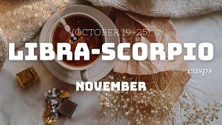 LIBRA SCORPIO CUSP  This Will Change Everything  NOVEMBER 2024 Love & Career Tarot Reading