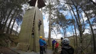 Jumaring - Big Wall Climbing Course at Plas Y Brenin