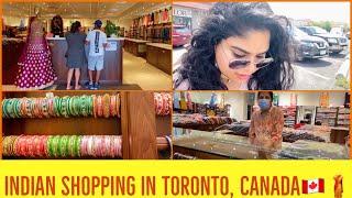 Indian Shopping in Toronto, Canada | Sari Shopping