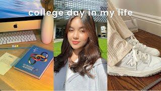 COLLEGE VLOG • exam day, student life, studying, retail therapy  | Nicole Torres