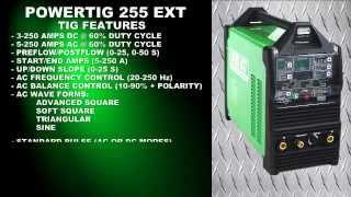 Everlast Tutorial: PowerTIG 255 EXT Digital 250 amp AC/DC TIG and Stick IGBT Inverter Welder Part 1