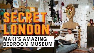 Artist Builds Incredible Secret Art Museum in his Bedroom in Abandoned London Building - DOCUMENTARY