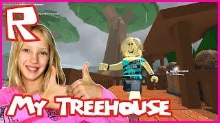 Building My Treehouse in TreeLands / Roblox