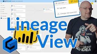 Looking at the Lineage View in Power BI (October 2019)