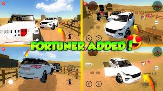 Toyota Fortuner Added!  Game Size? Release Date?  Indian Desi Simulator 3D 